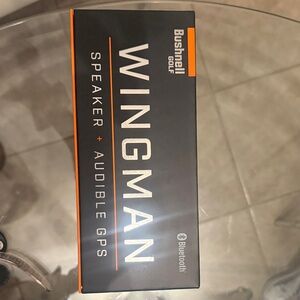 Bushnell Golf Black and Red Bluetooth Speaker